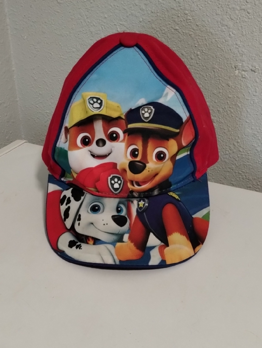Nickelodeon Red and White Kids Cap with Paw Patch